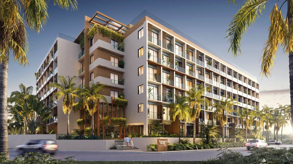 Perspectiva arquitetônica de complexo residencial planejado para o Litoral Norte de Alagoas dentro do aporte milionário