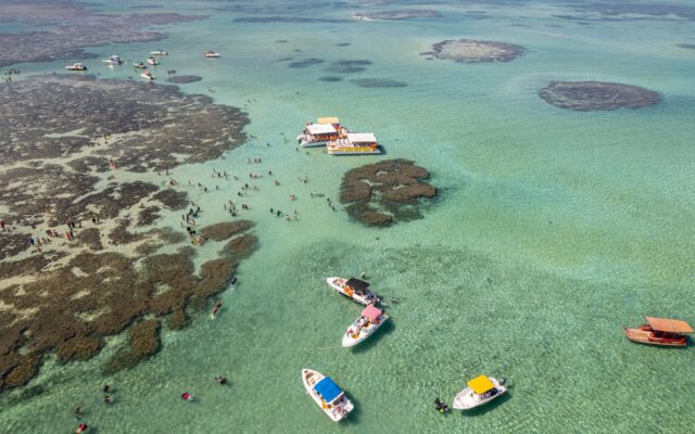 Maragogi limita a 294 pessoas por dia o passeio à Taoca; em Barra Grande, o teto é 426
